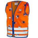 WOWOW Goyo Jacket Oranje - Fluohesje kind EN17353